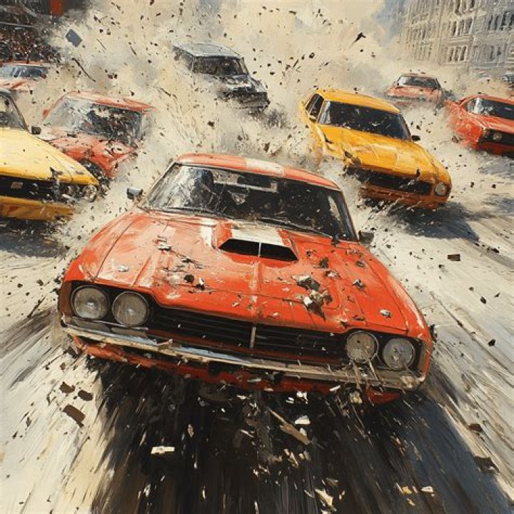 The Infamous 22 Car Pile Up Race
